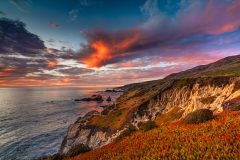 Garrapata Beach, Sunset, CA-3