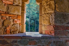 Castello-di-Amorosa Window,-Napa-Valley, CA